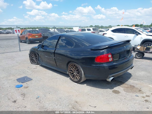 Продаж на аукціоні авто 2005 Pontiac Gto, vin: 6G2VX12UX5L353530, номер лоту: 39718535