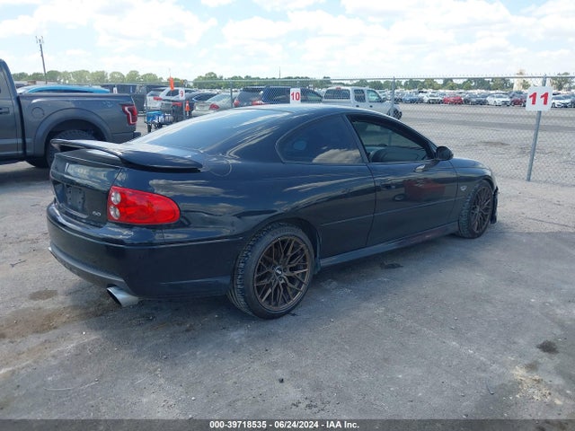 Продаж на аукціоні авто 2005 Pontiac Gto, vin: 6G2VX12UX5L353530, номер лоту: 39718535