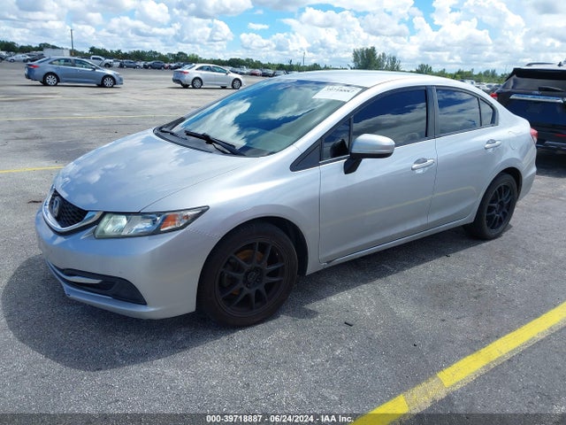 Honda Civic Lx 2015 2HGFB2F57FH538137 Image 2