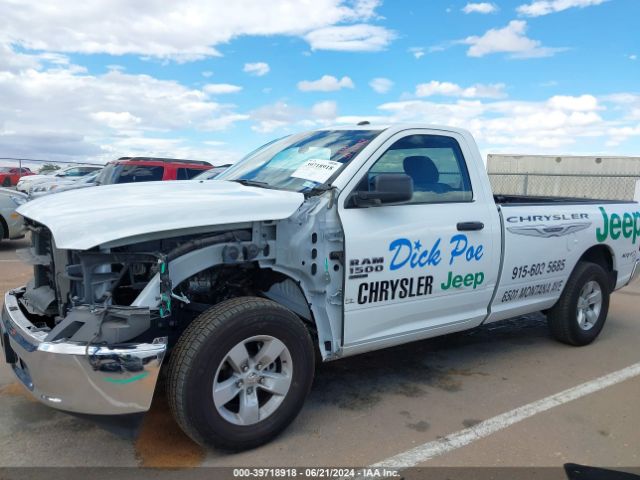 3C6JR6DGXPG594467 RAM 1500 Classic Tradesman Regular Cab 4x2 8' Box