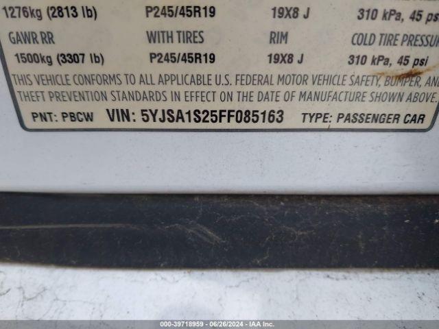5YJSA1S25FF085163 Tesla Model S 70d/85d/p85d