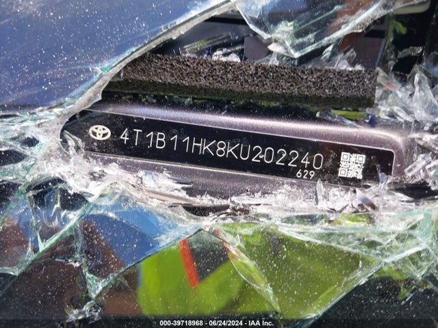 Toyota CAMRY SE 2019 4T1B11HK8KU202240 Image 9