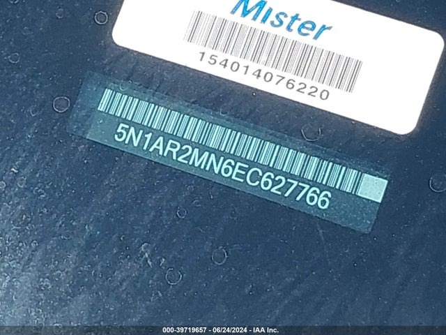 Nissan Pathfinder Sl 2014 5N1AR2MN6EC627766 Image 9