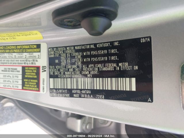 4T3ZA3BB4FU090455 Toyota VENZA LE