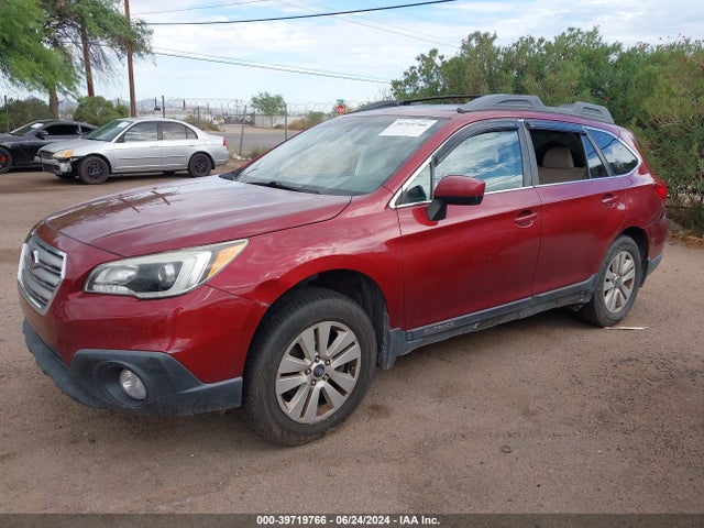 Subaru Outback 2.5i Premium 2015 4S4BSBDC3F3246014 Image 2