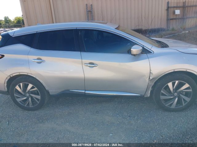 5N1AZ2MGXFN210559 Nissan Murano Platinum