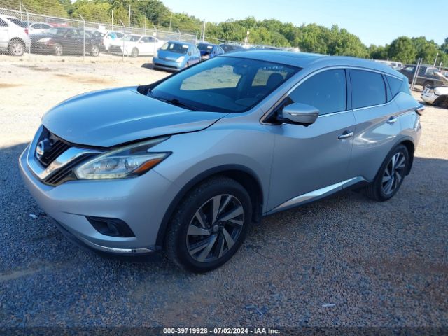 5N1AZ2MGXFN210559 Nissan Murano Platinum