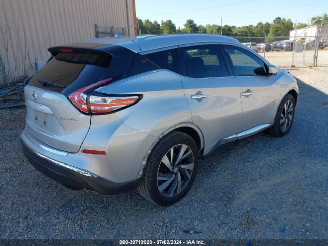 5N1AZ2MGXFN210559 Nissan Murano Platinum