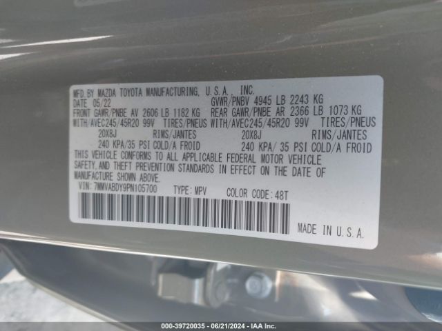 7MMVABDY9PN105700 Mazda Cx-50 2.5 Turbo Premium