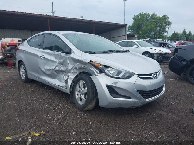Hyundai ELANTRA SE 2015 5NPDH4AE0FH602081 Image 1