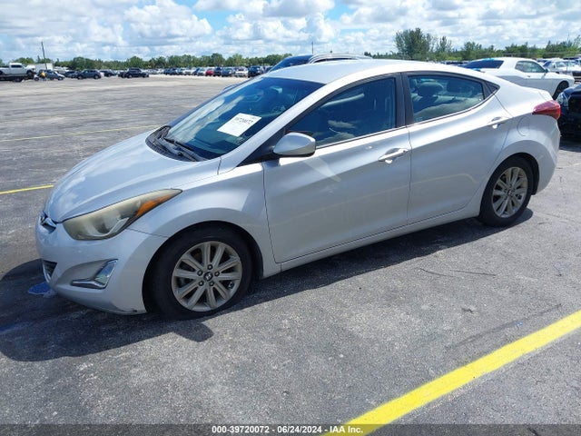 Hyundai ELANTRA SE 2014 KMHDH4AE1EU142140 Image 2