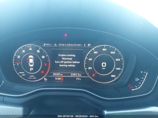 WAUANCF55JA007772 Audi A5 2.0t Premium
