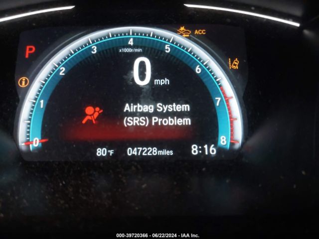 2HGFC2F63KH577744 Honda Civic Lx
