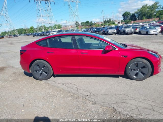 5YJ3E1EB6NF185954 Tesla Model 3 Long Range Dual Motor All-wheel Drive