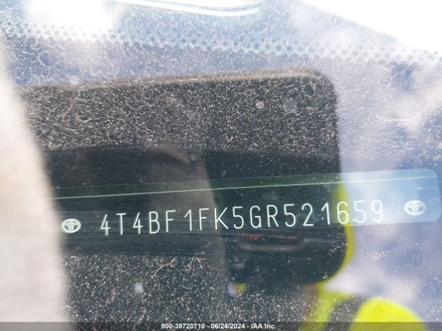 4T4BF1FK5GR521659 Toyota CAMRY LE
