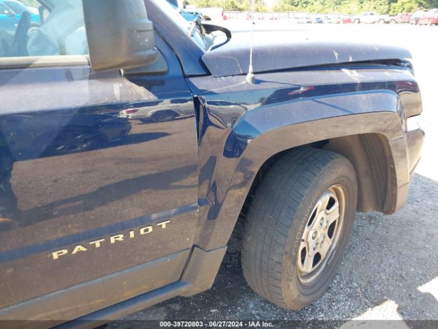 1C4NJPBB3GD763580 Jeep Patriot Sport