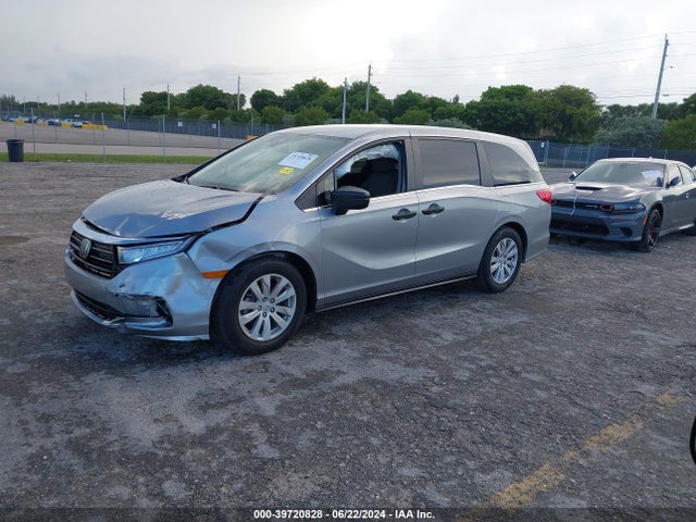 Honda ODYSSEY LX 2021 5FNRL6H22MB043110 Image 2