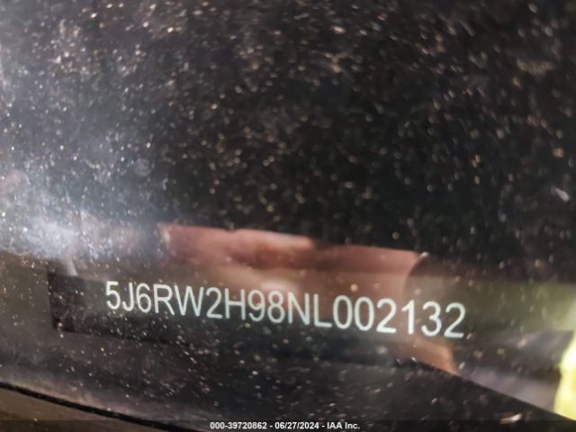 5J6RW2H98NL002132 Honda Cr-v Awd Touring