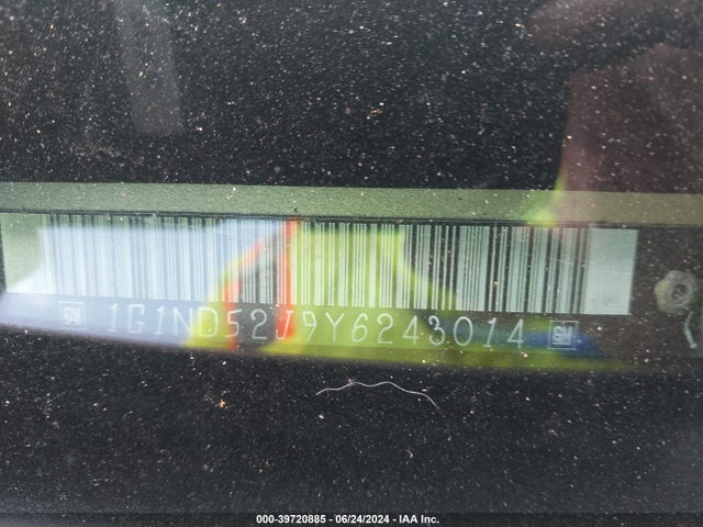 Aukcja sprzedaży 2000 Chevrolet Malibu, vin: 1G1ND52J9Y6243014, numer aukcji: 39720885