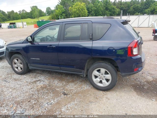1C4NJCEBXHD198511 Jeep Compass Latitude Fwd