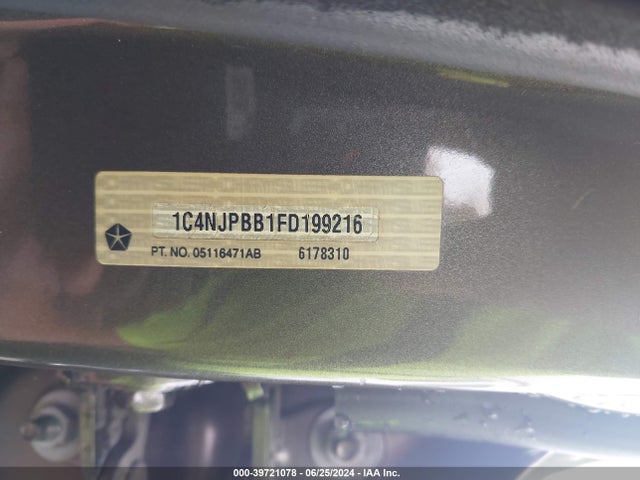 Jeep Patriot Sport 2015 1C4NJPBB1FD199216 Image 9