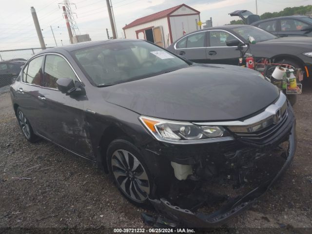 JHMCR6F51HC027225 Honda Accord Hybrid Ex-l