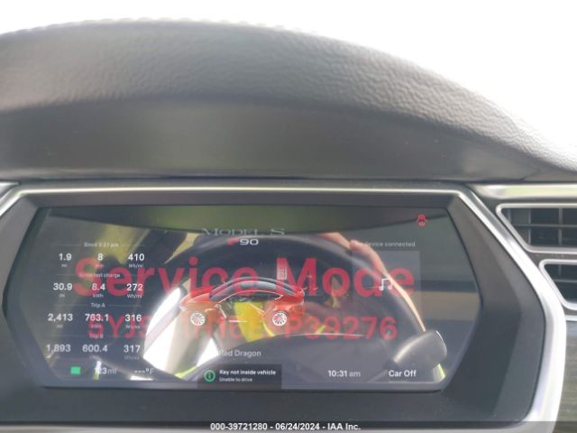 5YJSA1H16EFP39276 Tesla Model S P85