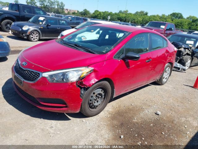 KNAFK4A67G5459325 KIA FORTE LX