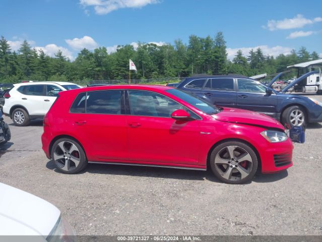 3VW4T7AU6HM048420 Volkswagen Golf Gti Autobahn 4-door/s 4-door/se 4-door/sport 4-door