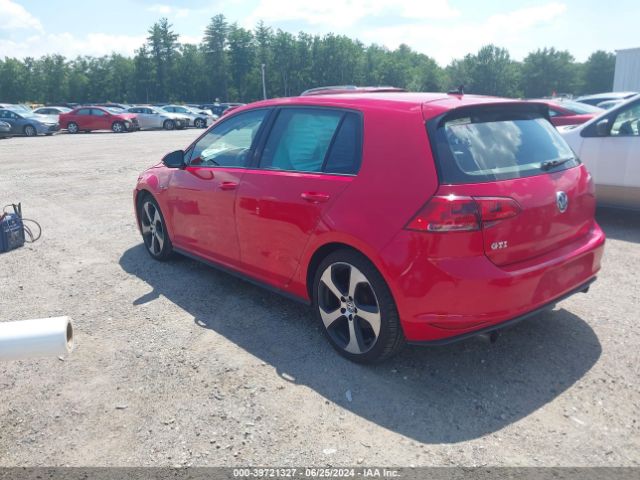 3VW4T7AU6HM048420 Volkswagen Golf Gti Autobahn 4-door/s 4-door/se 4-door/sport 4-door