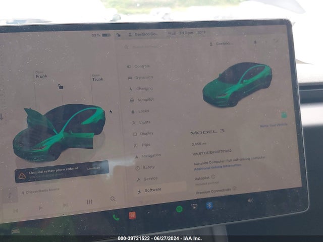 Tesla Model 3 Rear-wheel Drive 2024 5YJ3E1EA5RF761952 Image 7