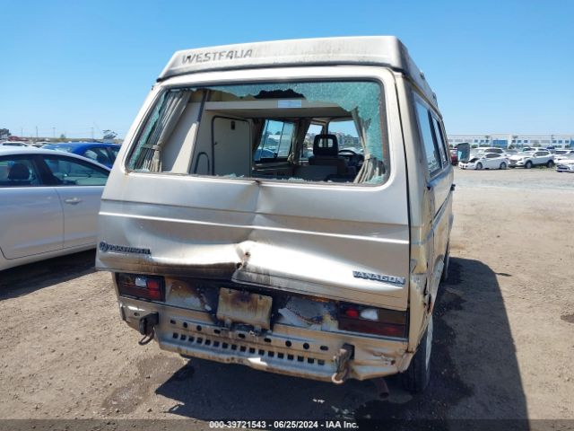 1986 VOLKSWAGEN VANAGON WV2XB0251GH124678 Photo 5