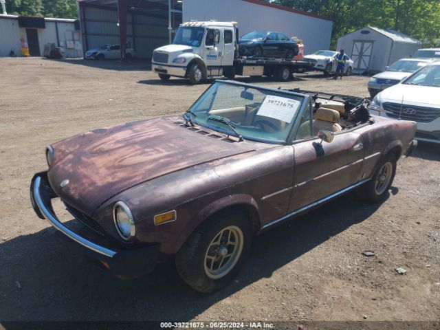 1978 FIAT 124 SPIDER 124CS10138284     Photo 1
