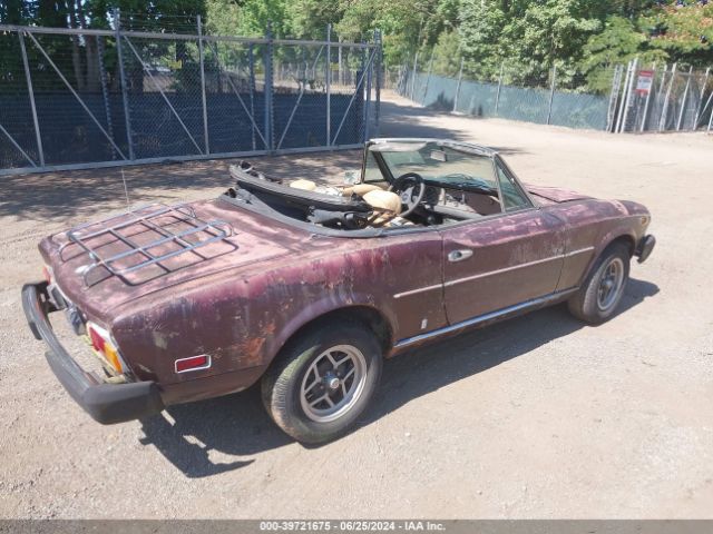 1978 FIAT 124 SPIDER 124CS10138284     Photo 3