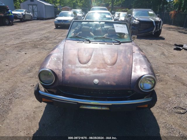 1978 FIAT 124 SPIDER 124CS10138284     Photo 5