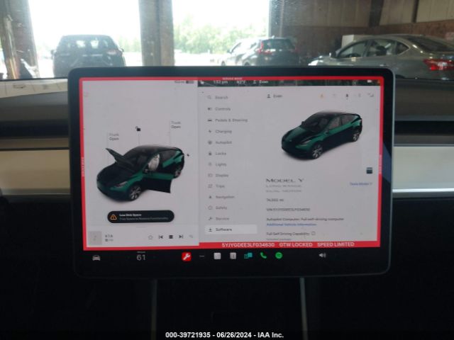 5YJYGDEE3LF034630 Tesla Model Y Long Range Dual Motor All-wheel Drive