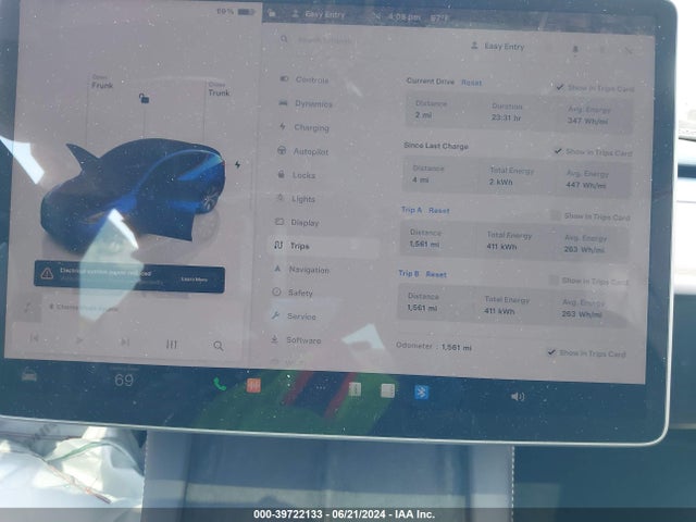2024 TESLA MODEL Y 7SAYGDEE8RA271980 Photo 6