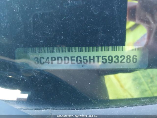 3C4PDDEG5HT593286 Dodge Journey Gt Awd