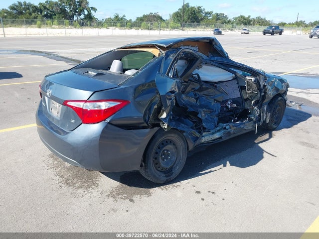 Toyota COROLLA LE 2016 5YFBURHE0GP508227 Image 4