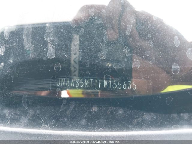 JN8AS5MT1FW155635 Nissan Rogue Select S