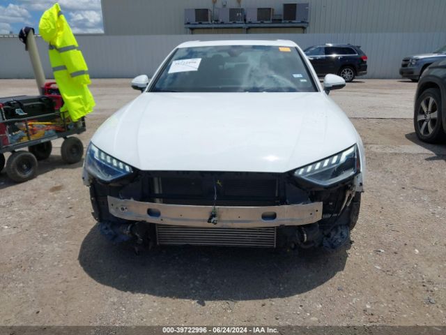 WAUEAAF48PN014175 Audi A4 Premium Plus 45 Tfsi S Line Quattro S Tronic
