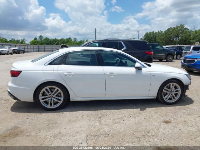 WAUEAAF48PN014175 Audi A4 Premium Plus 45 Tfsi S Line Quattro S Tronic
