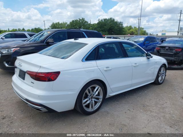 WAUEAAF48PN014175 Audi A4 Premium Plus 45 Tfsi S Line Quattro S Tronic