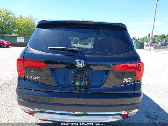 5FNYF6H06HB053162 Honda Pilot Elite