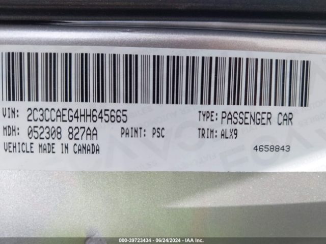 2C3CCAEG4HH645665 Chrysler 300C