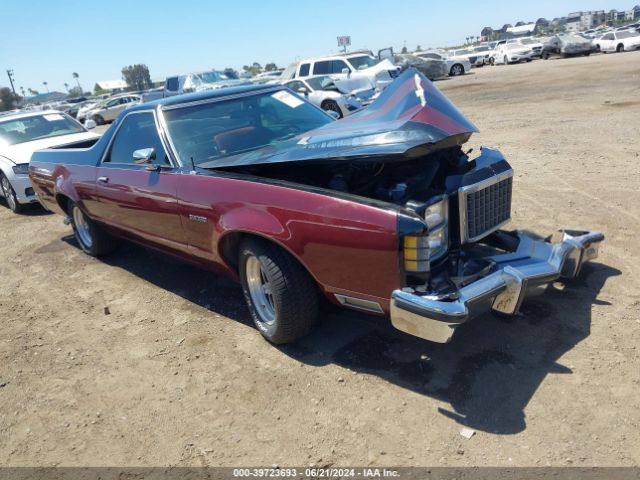 1979 FORD RANCHERO 9H48H162290      