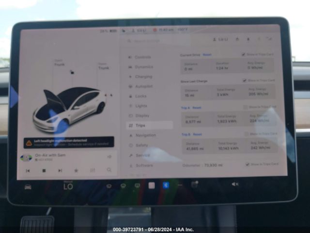 5YJ3E1EA2MF060603 Tesla Model 3 Standard Range Plus Rear-wheel Drive