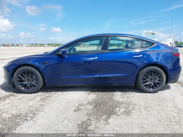 2024 Tesla Model 3 Rear-wheel Drive მანქანა იყიდება აუქციონზე, vin: 5YJ3E1EA0RF755153, აუქციონის ნომერი: 39723818