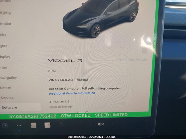 2024 TESLA MODEL 3 5YJ3E1EA2RF752402 Photo 6
