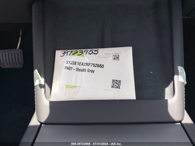 2024 TESLA MODEL 3 5YJ3E1EA2RF752660 Photo 10